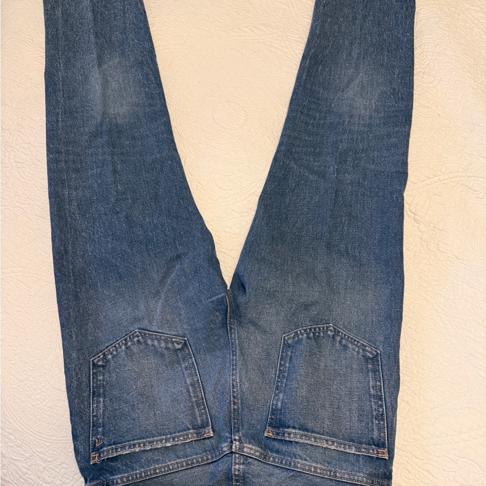 Madewell Dean Easy Straight Jeans - Greendale Wash - Picture 6 of 9